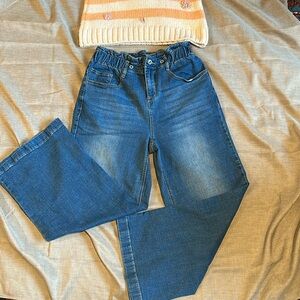 Paper Bag High Waist Jeans